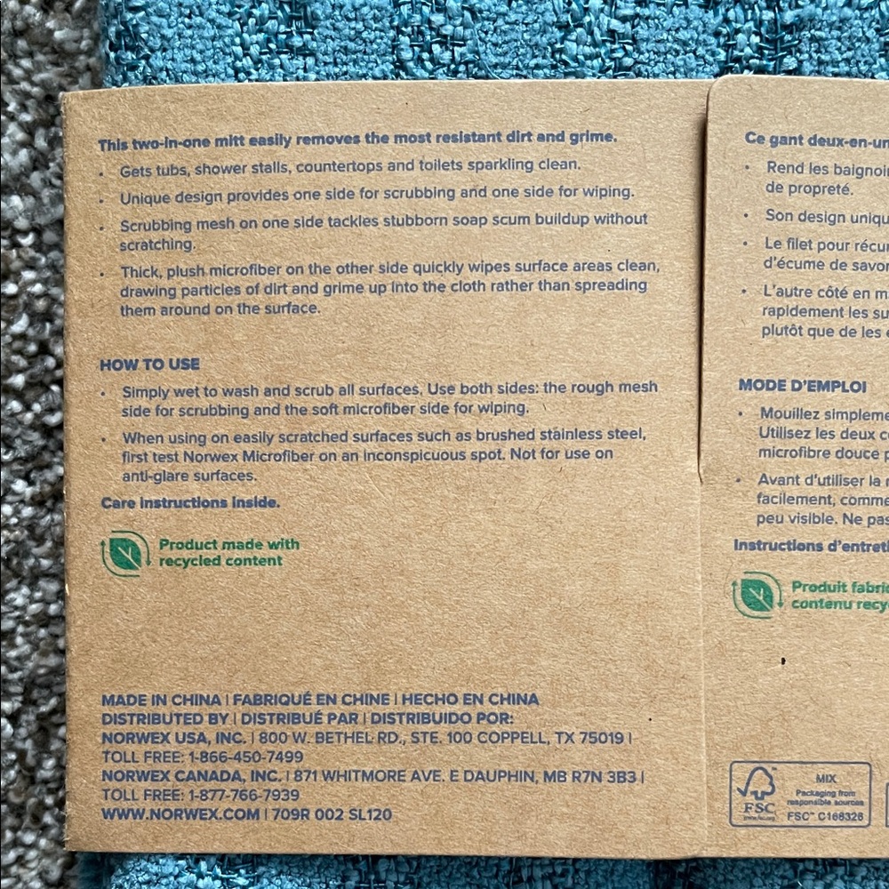 *NEW* Norwex Cleaning Set with Forever Bottle - Picture 3 of 10